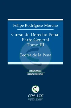 Curso de derecho penal. Teoría de la pena. Tomo 3. Pasta blanda. 2da edición 2da Reimp.
